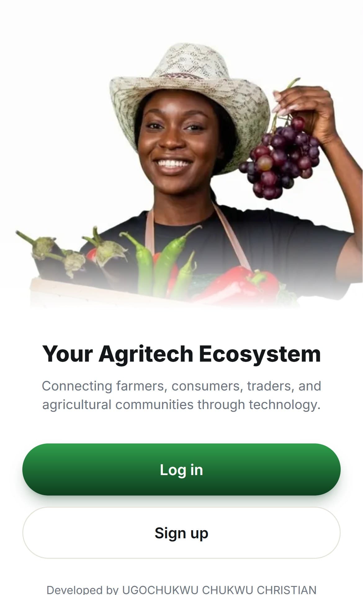 Seed website on a phone
